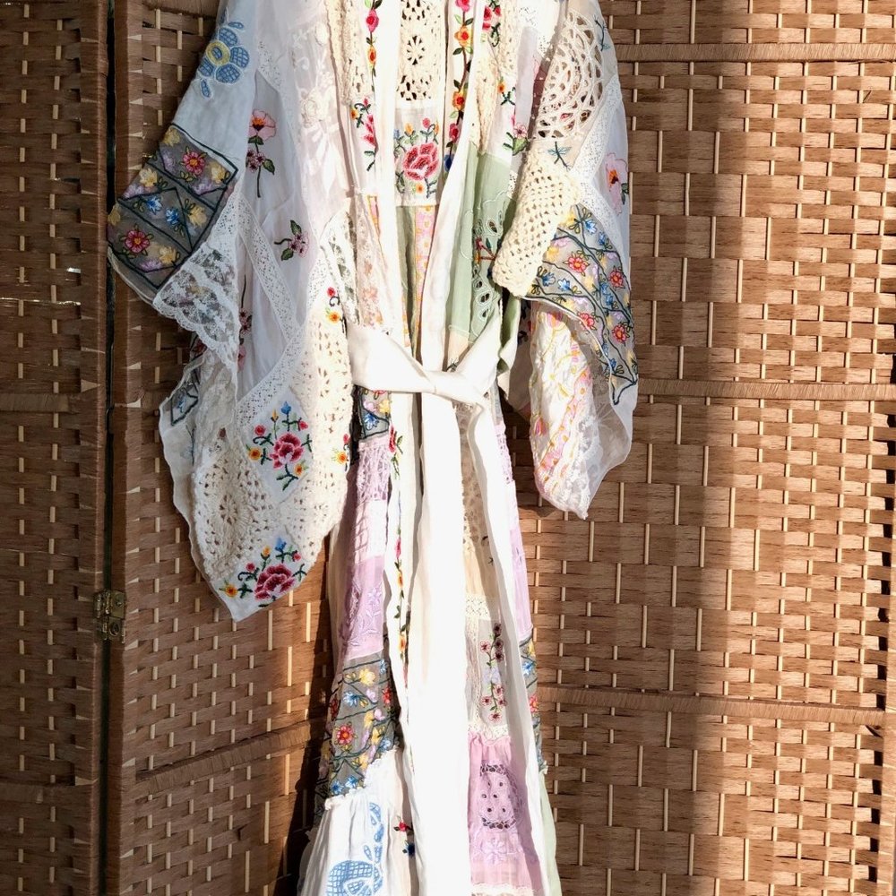 🥀FILLYBOO🥀 TEA WITH FILLYBOO KIMONO/ MAXI DRESS